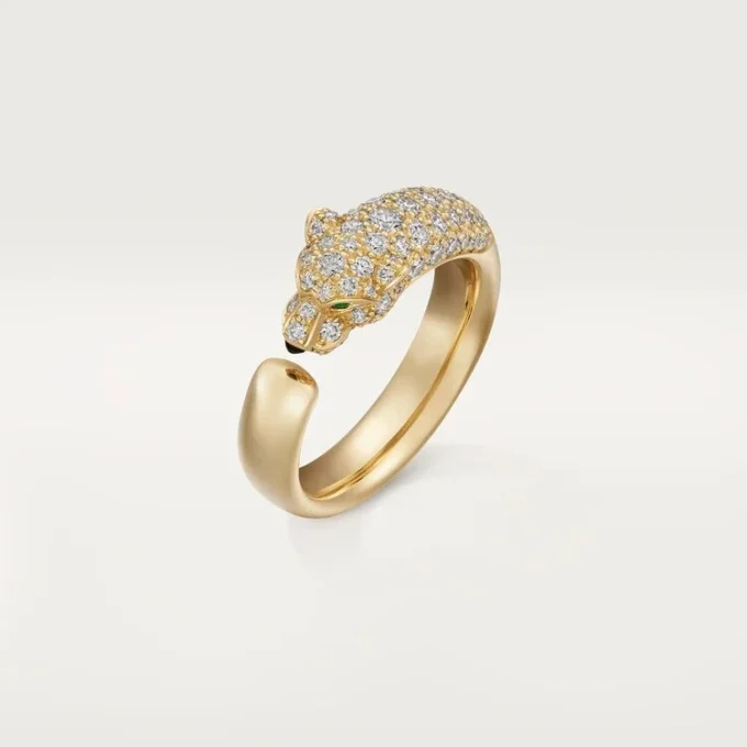 Panthere De Cartier Diamond Ring, Yellow Gold | Cartier Us Panthere De Cartier Diamond Ring, Yellow Gold | Cartier Us