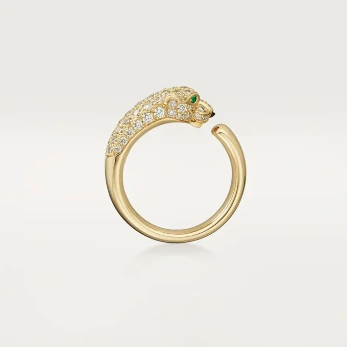 Panthere De Cartier Diamond Ring, Yellow Gold | Cartier Us Panthere De Cartier Diamond Ring, Yellow Gold | Cartier Us