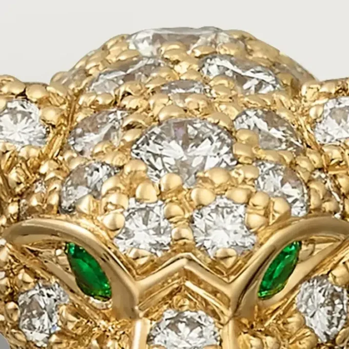 Panthere De Cartier Diamond Ring, Yellow Gold | Cartier Us Panthere De Cartier Diamond Ring, Yellow Gold | Cartier Us