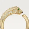 Panthere De Cartier Diamond Ring, Yellow Gold | Cartier Us Panthere De Cartier Diamond Ring, Yellow Gold | Cartier Us