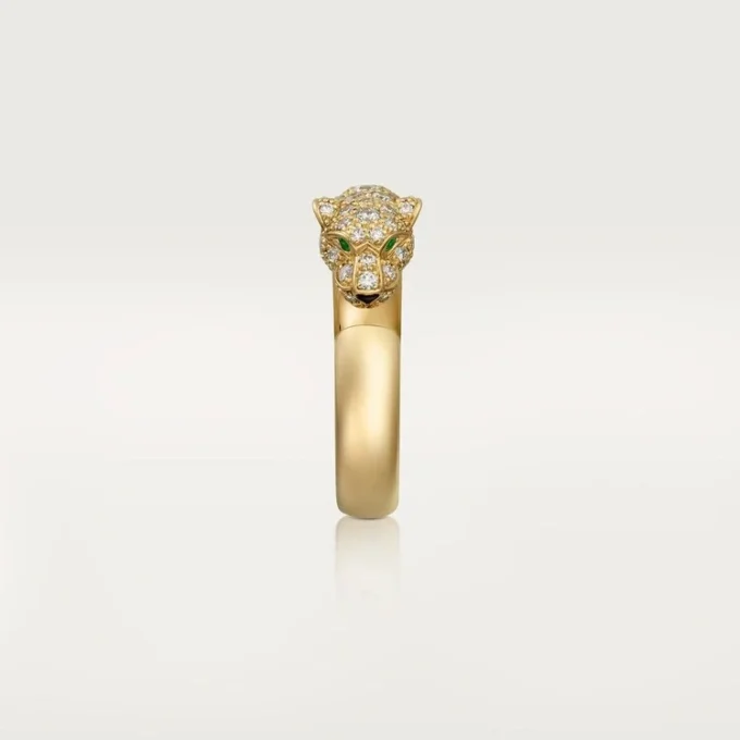 Panthere De Cartier Diamond Ring, Yellow Gold | Cartier Us Panthere De Cartier Diamond Ring, Yellow Gold | Cartier Us