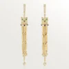 Panthere De Cartier Earrings, Paved