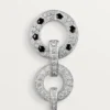 Panthere De Cartier Earrings, Paved
