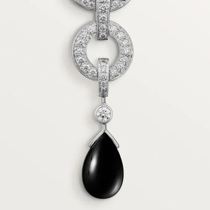 Panthere De Cartier Earrings, Paved