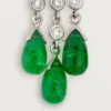 Panthere De Cartier Earrings – White Gold, Emeralds, Onyx, Diamonds – Cartier