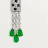 Panthere De Cartier Earrings – White Gold, Emeralds, Onyx, Diamonds – Cartier