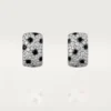 Panthere De Cartier Earrings – White Gold, Onyx, Diamonds – Cartier