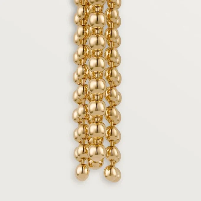 Panthere De Cartier Earrings – Yellow Gold, Diamonds, Tsavorite Garnets, Onyx – Cartier
