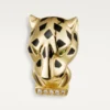 Panthere De Cartier Earrings – Yellow Gold, Lacquer, Diamonds, Tsavorite Garnets, Onyx – Cartier