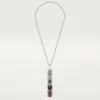 Panthere De Cartier Long Necklace, Ruby, Multi-Wear, Large Model, Paved