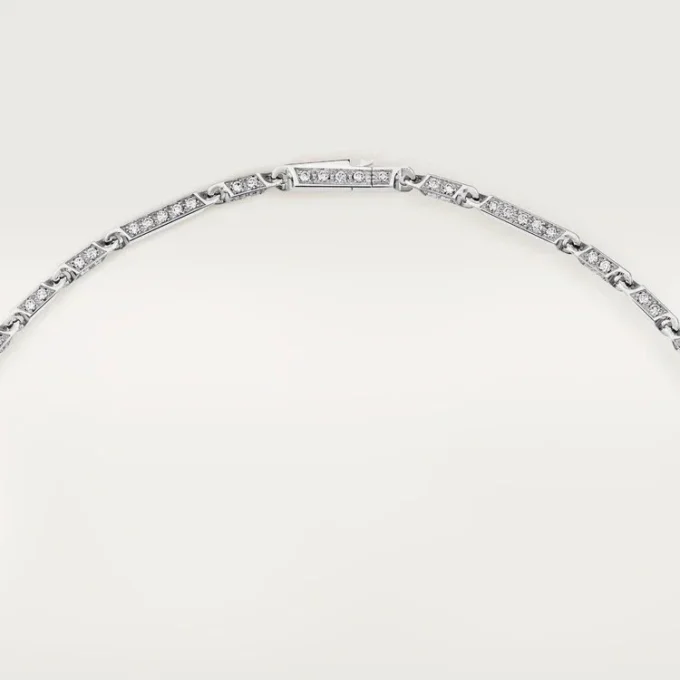 Panthere De Cartier Long Necklace, Ruby, Multi-Wear, Large Model, Paved