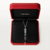 Panthere De Cartier Long Necklace, Ruby, Multi-Wear, Large Model, Paved