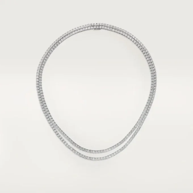Panthere De Cartier Necklace, Multi-Wear, Paved Panthere De Cartier Necklace, Multi-Wear, Paved