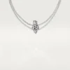 Panthere De Cartier Necklace, Multi-Wear, Paved Panthere De Cartier Necklace, Multi-Wear, Paved