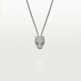 Panthere De Cartier Necklace, Paved