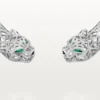 Panthere De Cartier Necklace, Paved Panthere De Cartier Necklace, Paved