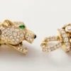 Panthere De Cartier Necklace, Paved Panthere De Cartier Necklace, Paved