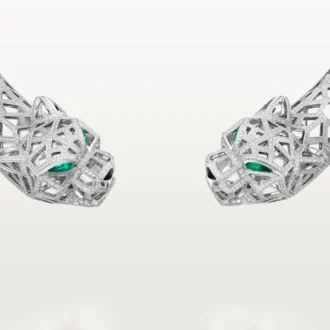 Panthere De Cartier Necklace, Paved