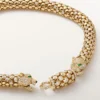 Panthere De Cartier Necklace, Paved Panthere De Cartier Necklace, Paved