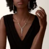 Panthere De Cartier Necklace, Rubellite, Paved Panthere De Cartier Necklace, Rubellite, Paved