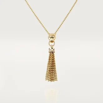 Panthere De Cartier Necklace – Yellow Gold, Black Lacquer, Tsavorite Garnets, Onyx, Diamonds – Cartier