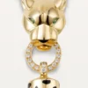 Panthere De Cartier Necklace – Yellow Gold, Black Lacquer, Tsavorite Garnets, Onyx, Diamonds – Cartier Panthere De Cartier Necklace – Yellow Gold, Black Lacquer, Tsavorite Garnets, Onyx, Diamonds – Cartier