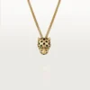 Panthere De Cartier Necklace – Yellow Gold, Lacquer, Diamonds, Tsavorite Garnet, Onyx – Cartier Panthere De Cartier Necklace – Yellow Gold, Lacquer, Diamonds, Tsavorite Garnet, Onyx – Cartier