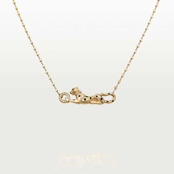 Panthere De Cartier Pendant, Diamonds Panthere De Cartier Pendant, Diamonds