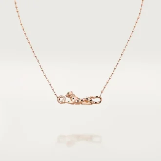 Panthere De Cartier Necklace – Rose Gold, Tsavorite Garnets, Diamonds – Cartier
