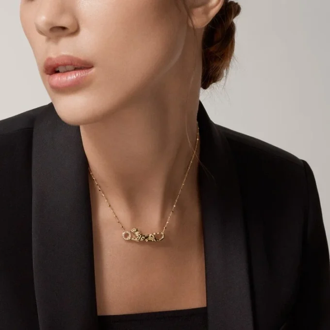 Panthere De Cartier Pendant, Diamonds Panthere De Cartier Pendant, Diamonds