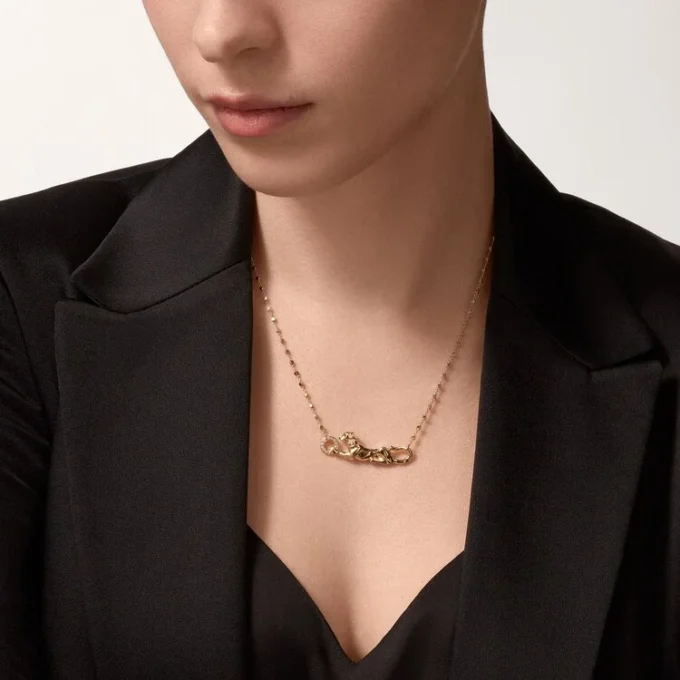 Panthere De Cartier Pendant, Diamonds Panthere De Cartier Pendant, Diamonds