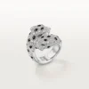 Panthere De Cartier Ring, Articulated, Paved Panthere De Cartier Ring, Articulated, Paved
