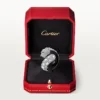 Panthere De Cartier Ring, Black Lacquer, Paved