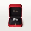 Panthere De Cartier Ring, Medium Model, Half-Paved