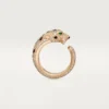 Panthere De Cartier Ring, Medium Model, Paved