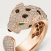 Panthere De Cartier Ring, Medium Model, Paved