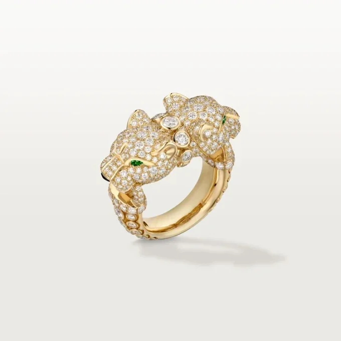 Panthere De Cartier Ring, Paved