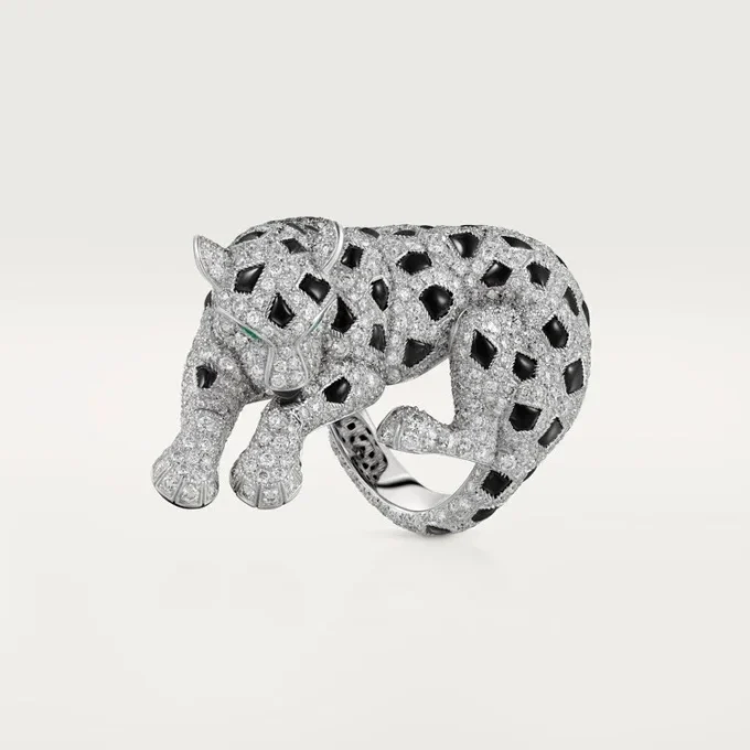 Panthere De Cartier Ring, Paved