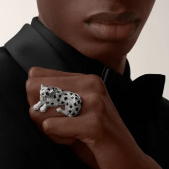 Panthere De Cartier Ring, Paved