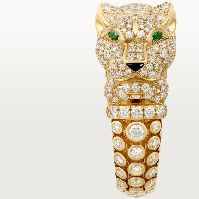 Panthere De Cartier Ring, Paved