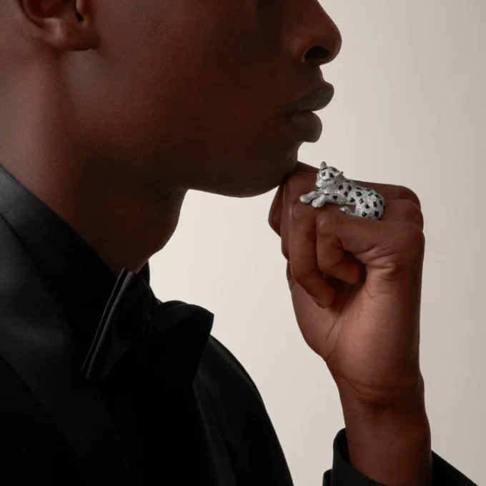 Panthere De Cartier Ring, Paved