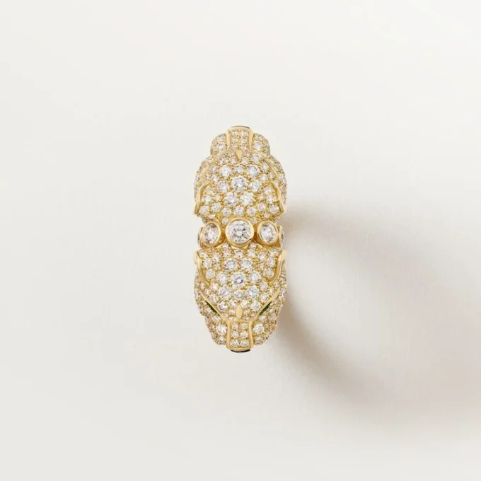 Panthere De Cartier Ring, Paved