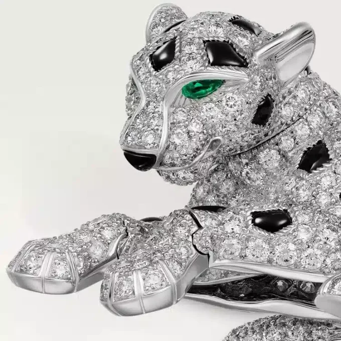 Panthere De Cartier Ring, Paved
