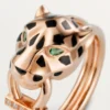 Panthere De Cartier Ring – Pink Gold, Tsavorite Garnets, Onyx, Black Lacquer, Diamonds – Cartier Panthere De Cartier Ring – Pink Gold, Tsavorite Garnets, Onyx, Black Lacquer, Diamonds – Cartier