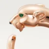 Panthere De Cartier Ring – Pink Gold, Tsavorite Garnets, Onyx – Cartier Panthere De Cartier Ring – Pink Gold, Tsavorite Garnets, Onyx – Cartier