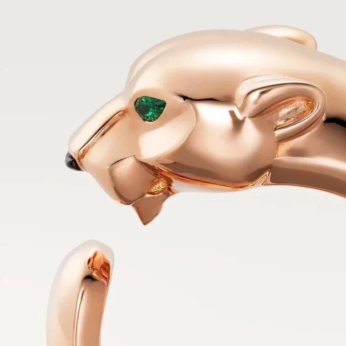 Panthere De Cartier Ring – Pink Gold, Tsavorite Garnets, Onyx – Cartier Panthere De Cartier Ring – Pink Gold, Tsavorite Garnets, Onyx – Cartier