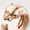 Panthere De Cartier Ring – Pink Gold, Tsavorite Garnets, Onyx – Cartier Panthere De Cartier Ring – Pink Gold, Tsavorite Garnets, Onyx – Cartier