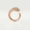 Panthere De Cartier Ring – Rose Gold, Diamonds, Emeralds, Onyx – Cartier Panthere De Cartier Ring – Rose Gold, Diamonds, Emeralds, Onyx – Cartier