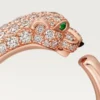 Panthere De Cartier Ring – Rose Gold, Onyx, Emeralds, Diamonds – Cartier Panthere De Cartier Ring – Rose Gold, Onyx, Emeralds, Diamonds – Cartier