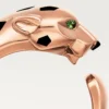 Panthere De Cartier Ring – Rose Gold, Tsavorite Garnets, Onyx – Cartier Panthere De Cartier Ring – Rose Gold, Tsavorite Garnets, Onyx – Cartier